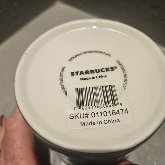 Starbucks 2011 Global Icon Series Brasil Coffee Cup Coffee Mug - Picture 5 of 5